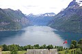 Geirangerfjordeko ikuspegia