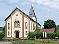 * Nomination: Jakobuskirche in Hohebach, Germany --Harke 18:49, 20 August 2013 (UTC) Could IMHO be tighter cropped on the right side. --Berthold Werner 07:38, 21 August 2013 (UTC) * * Review needed