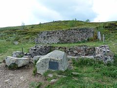 Ruines de l'ancien hôtel du Grand Ballon