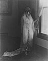 Sally Clitz Anderson Lewis "Lallie" on her wedding day to HBL July 1914 at Fort Sam Houston, Texas