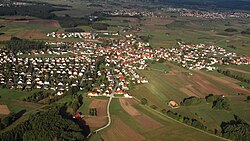 Skyline of Langensendelbach