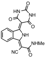 Pigment yellow 185, a common high performance pigment.