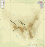 Map of the indigenous Teda clans in the Tibesti