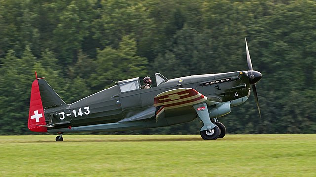 Morane-Saulnier D-3801 (MS-412) (built in 1942).