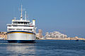 Gozo ferry arrives at Msida Bay / Sa Maison