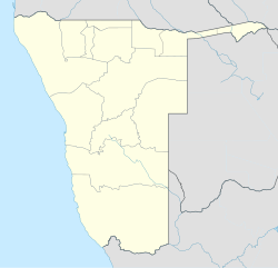 Okahandja ubicada en Namibia