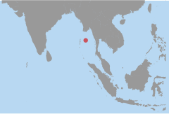 Localização da Ilha Narcondam