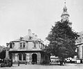 Hauptwache und Katharinenkirche um 1860 von Nordwesten