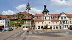 Skyline of Bad Blankenburg