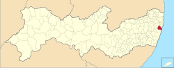 Location in Pernambuco