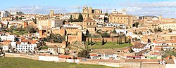 Skyline of Cáceres