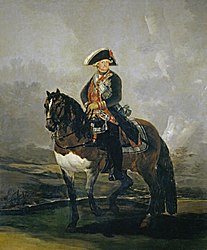 1800-1801 Carlos IV on Horseback