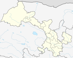 Gulang is located in Gansu