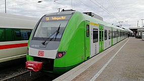 DBAG Class 422 type at Dortmund Hauptbahnhof