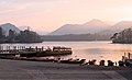 * Nomination Keswick ferry terminal and Derwentwater during golden hour (Cumbria, Lake District National Park, England) --Trougnouf 10:55, 16 March 2022 (UTC) * Promotion  Support Good quality. --MB-one 19:07, 18 March 2022 (UTC)