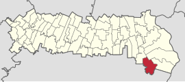 Location in Ialomița County