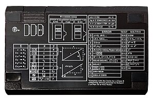 The rear side of HP-15C