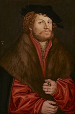 Lucas Cranach l'Ancien, Portrait de Moritz Buchner (1518-1520)