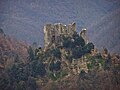 A wonderful view of the Cerbaia Fortress from the Church of Saint Catherine in Gricigliana