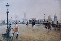 Léon-Jules Lemaître, Le Pont Corneille, Rouen, 1890