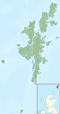 Staðsetning Hjaltlandseyja