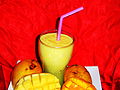 Image 23The popular Indian drink mango lassi. (from List of national drinks)