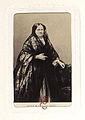 Foto de María Cristina de Borbón in exilio, ca.1870