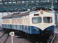 廃車回送 クハ86301＋モハ80302＋モハ80349＋クハ86342（上） クモニ83103（下）