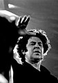 Image 6Mikis Theodorakis, popular composer and songwriter, introduced the bouzouki into the mainstream culture. (from Culture of Greece)