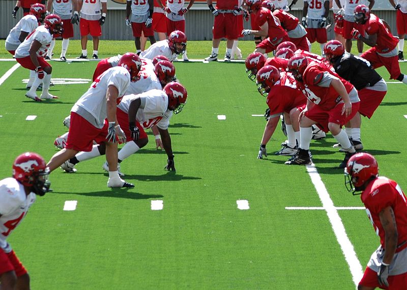 File:Calgary Stampeders training camp 2006.jpg