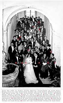 Correio-Mor Palace Family Owners' Daughter's Wedding - 1958