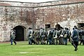 Civil War reenactment in Fort Macon, North Carolina, April, 2003