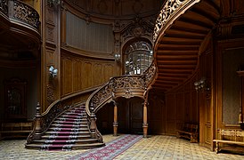 Intérieur de la maison des scientifiques à Lviv, avril 2019.