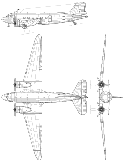 A Li–2 háromnézeti rajza