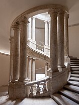 Wendeltreppe von Ottaviano Nonni im Quirinalspalast in Rom