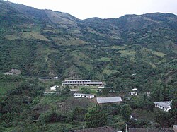 View of San Sebastián, Cauca