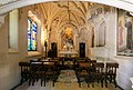 The interior of the chapel.