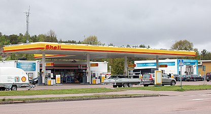 Shell-station i Karlstad