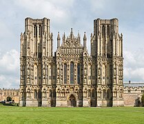 Wells Cathedral west front