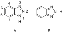 Benzotriazole tautomers