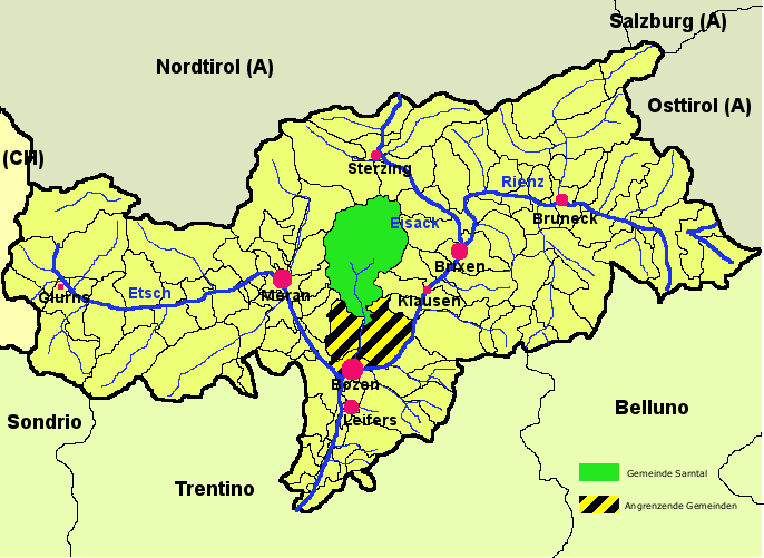 File:Location of Sarntal (Italy).png