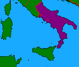 Repubblica Napoletana - Localizzazione