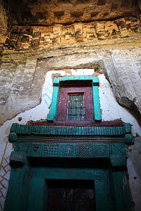 Die Abreha Atsbeha-rotskerk in Tigray.