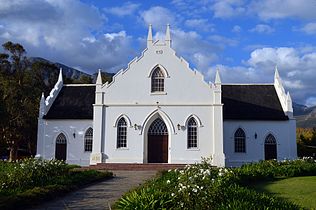 NG kerk Franschhoek.