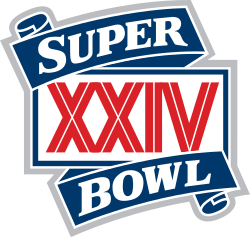 Super Bowl XXIV Logo