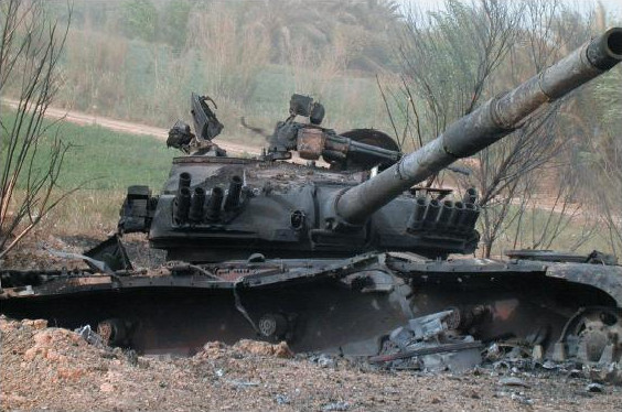 File:DestroyedT-72outsidenajaf.jpg