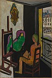 The Painter and His Model (Le Peintre dans son atelier), 1916–17, Musée National d'Art Moderne, Paris