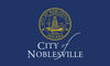 Flag of Noblesville, Indiana