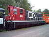 Preserved GMDD NF110 902 at Lewisporte, Newfoundland.