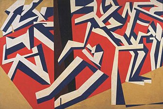 David Bomberg, The Mud Bath, 1914